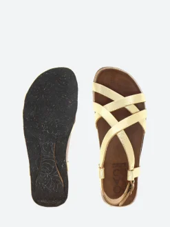 Bosabo - 498 Sandals in Gold Old Metal