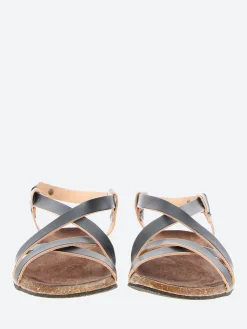 Bosabo - 498 Sandals in Noir Metal