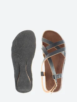 Bosabo - 498 Sandals in Noir Metal