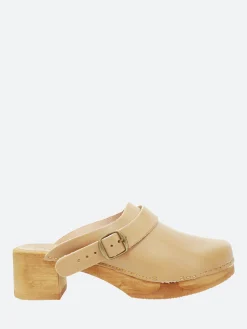 Bosabo - Compliba Clogs in Beige Vegetal