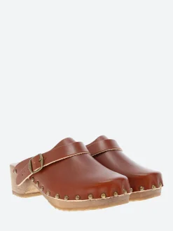 Bosabo - Compliba Clogs in Cognac Vegetal