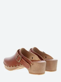 Bosabo - Compliba Clogs in Cognac Vegetal