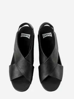 Camper - Balloon Sandals in Black