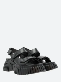 Camper - BCN 2-Strap Sandal in Black
