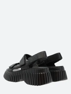 Camper - BCN 2-Strap Sandal in Black