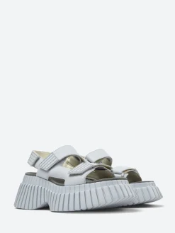 Camper - BCN 2-Strap Sandal in Grey