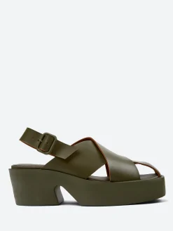 Camper - Billie Sandals in Olive