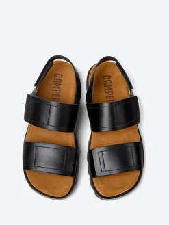 Camper - Brutus Sandals in Black