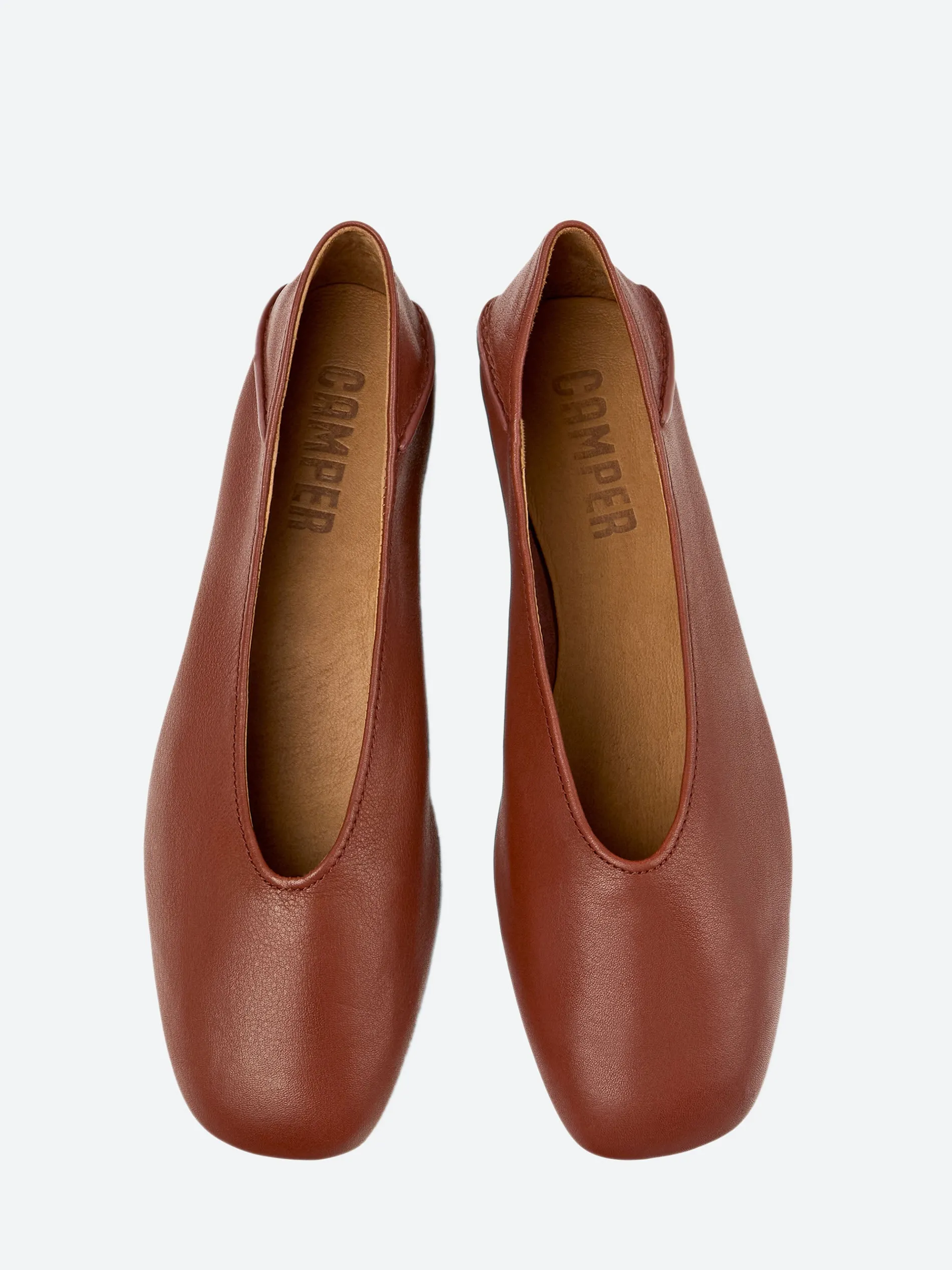 Camper - Casi Myra Ballerinas in Brown