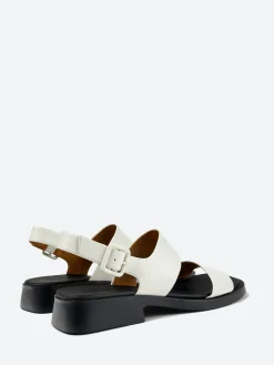 Camper - Dana 2-Strap Sandals in White