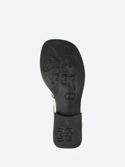 Camper - Dana 2-Strap Sandals in White