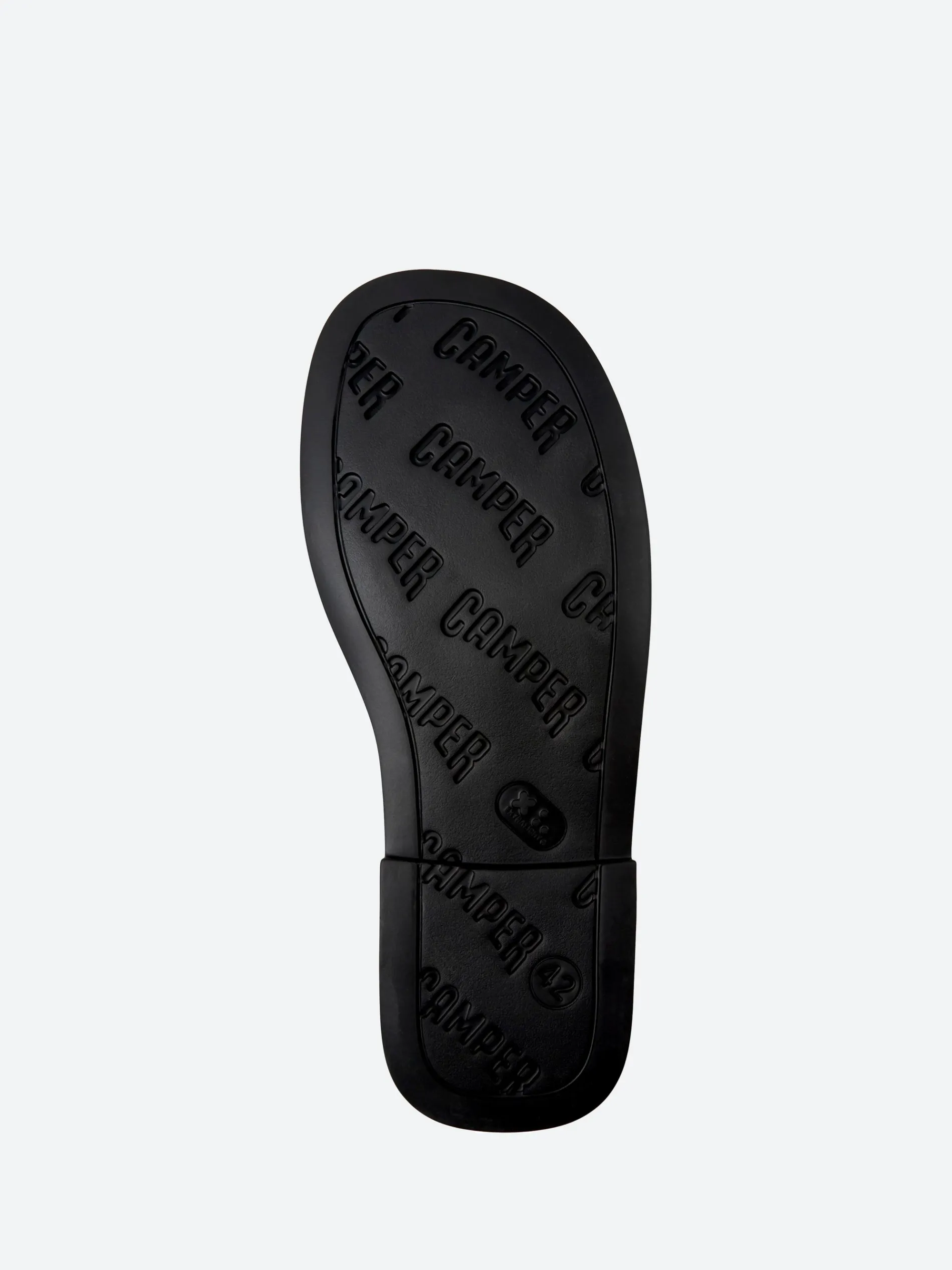Camper - Don Fisherman Sandals in Black