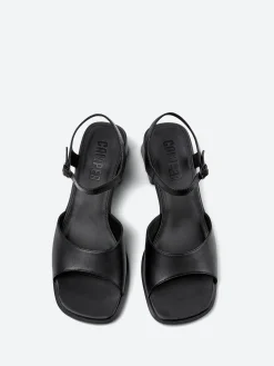 Camper - Kora Sandals in Black