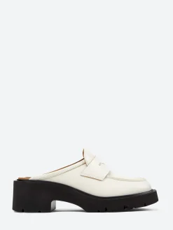 Camper - Milah Clogs in White