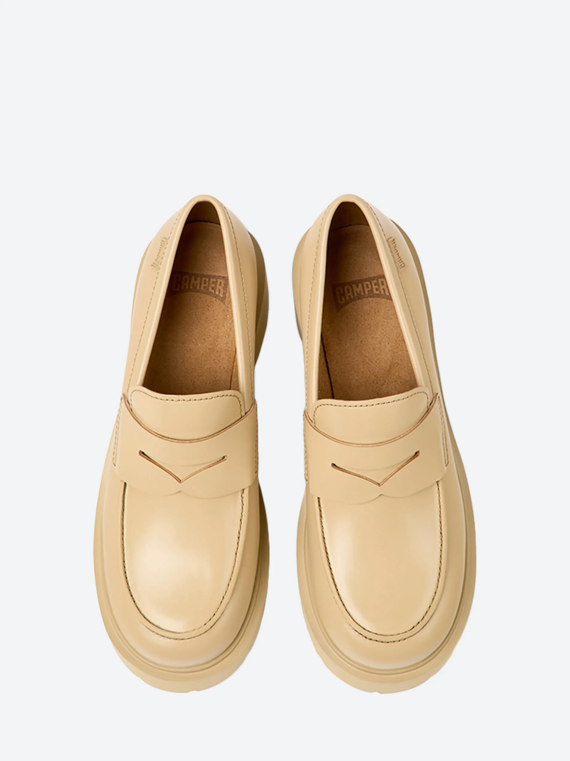 Camper - Milah Loafer in Beige