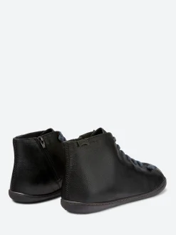 Camper - Peu Cami in Black with Blue Lace