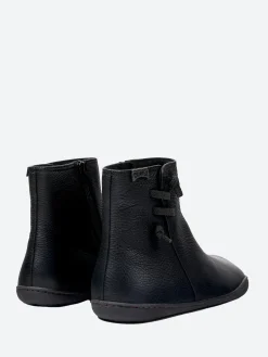 Camper - Peu Cami Leather Boots in Black