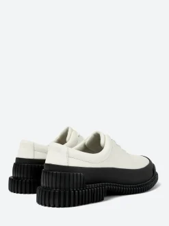 Camper - Pix Lace-Up Shoes in White and Black
