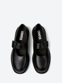 Camper - Pix Mary Jane Shoes in Black