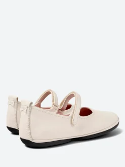 Camper - Right Nina Ballerinas in White