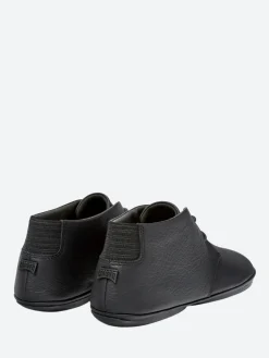 Camper - Right Nina Lace-Up Booties in Black
