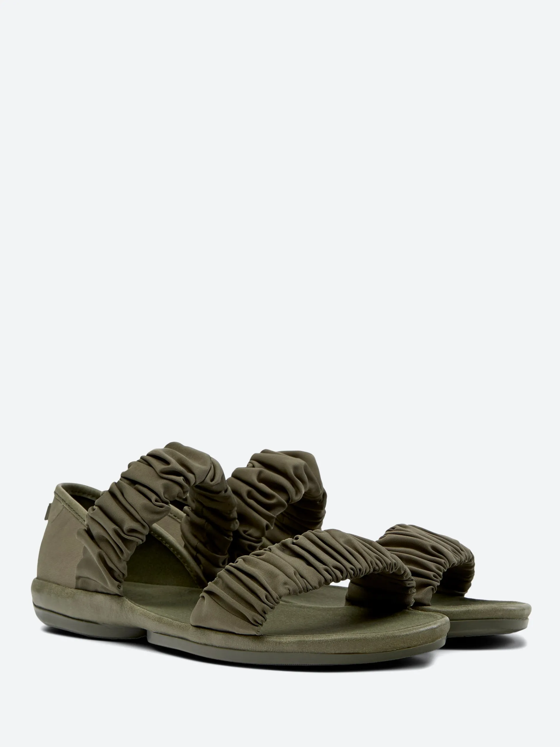 Camper - Right Nina Sandals in Green
