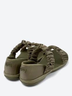 Camper - Right Nina Sandals in Green