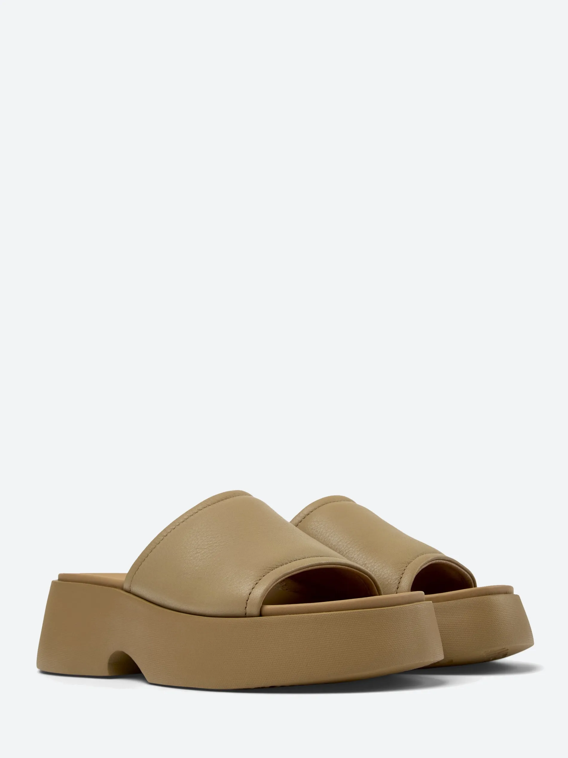 Camper - Tasha Sandal in Beige