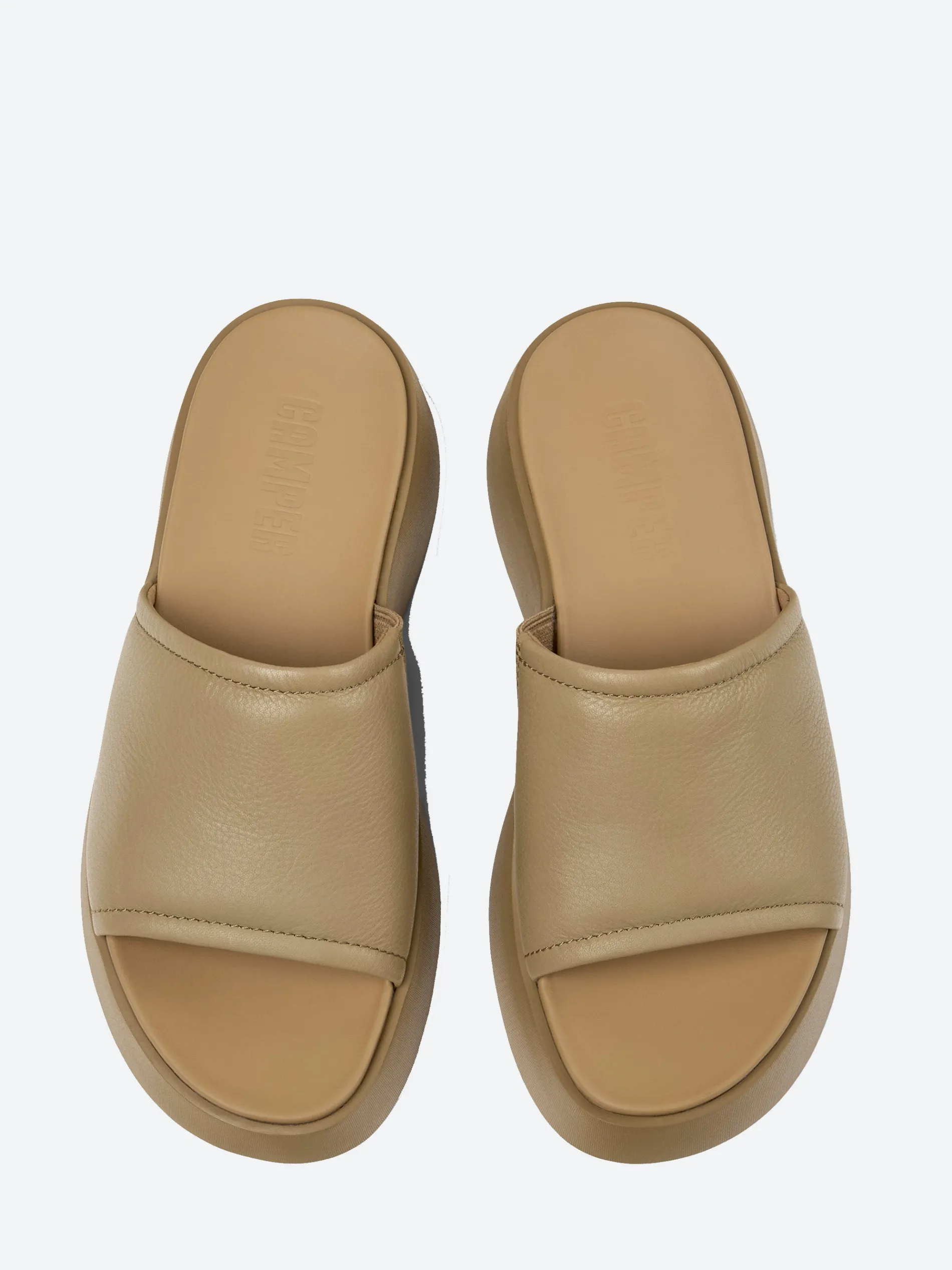 Camper - Tasha Sandal in Beige
