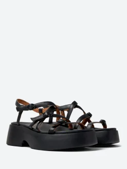 Camper - Tasha Sandals in Black