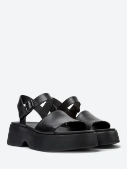 Camper - Tasha Sandals in Black