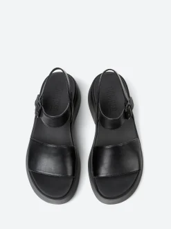 Camper - Tasha Sandals in Black