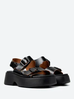 Camper - Tasha Sandals in Black