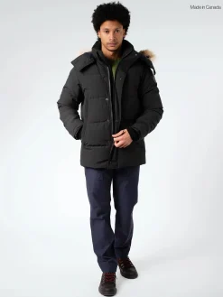 Canada Goose - Wyndham Parka Black Label in Black