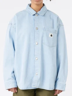 Carhartt WIP - Alta Shirt Jacket in Blue Stone Bleached