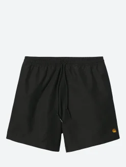 Carhartt WIP - Chase Swim Trunk in Black Rinse