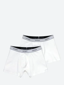 Carhartt WIP - Cotton Trunks 2 Pack in White