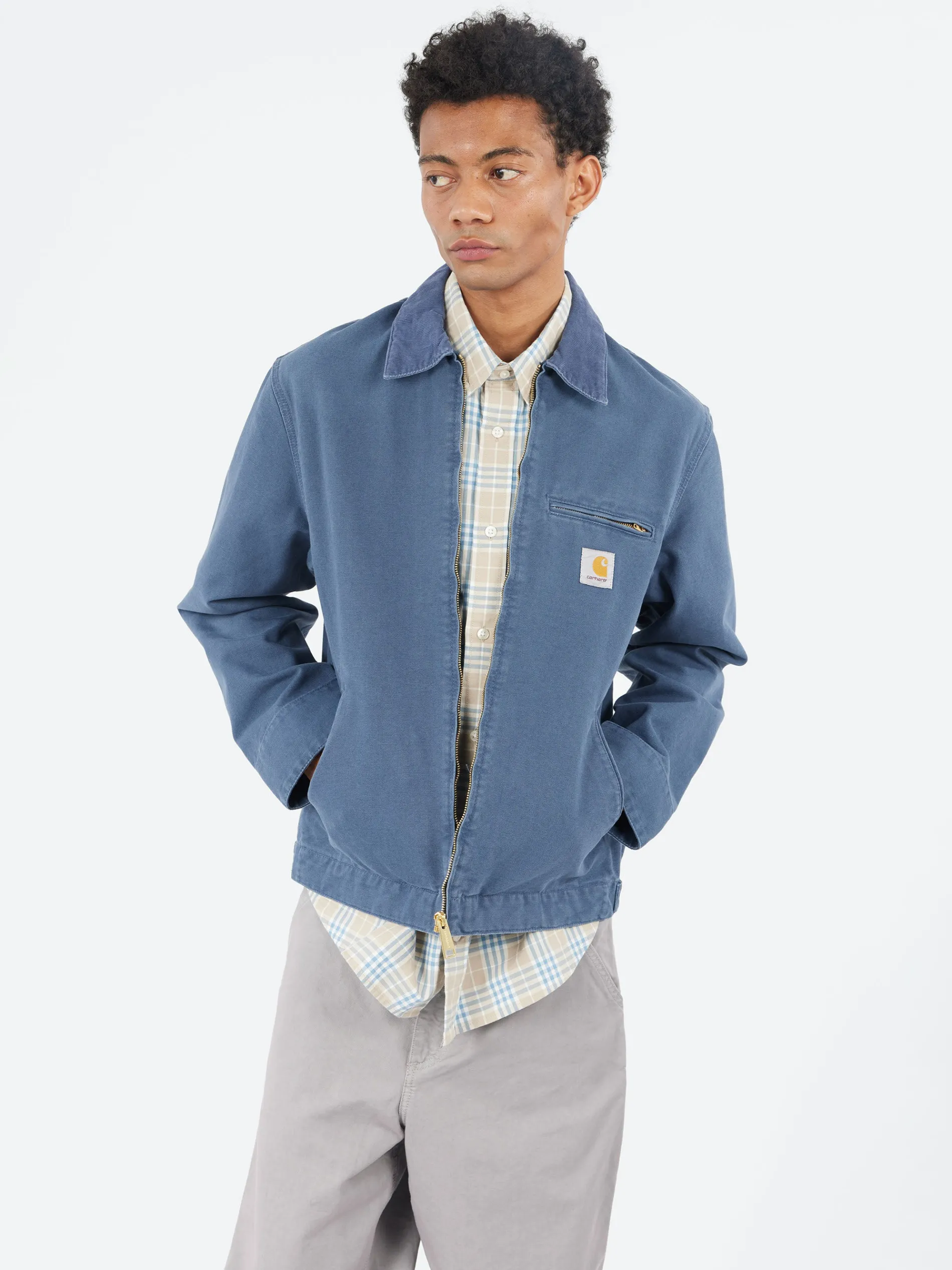Carhartt WIP - Detroit Jacket (Spring) in Dusky Blue