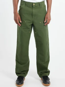 Carhartt WIP - Double Knee Pant in Tarragon