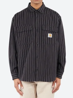 Carhartt WIP - Hendry Shirt Jacket in Black and Wax