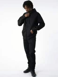 Carhartt WIP - Hooded Chase Jacket in Black/Gold