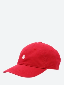 Carhartt WIP - Madison Logo Cap in Tuscany and White