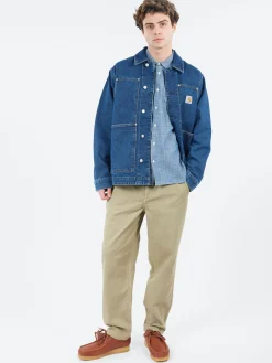 Carhartt WIP - OG Double Front Jacket in Blue Stone Wash