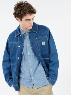 Carhartt WIP - OG Double Front Jacket in Blue Stone Wash