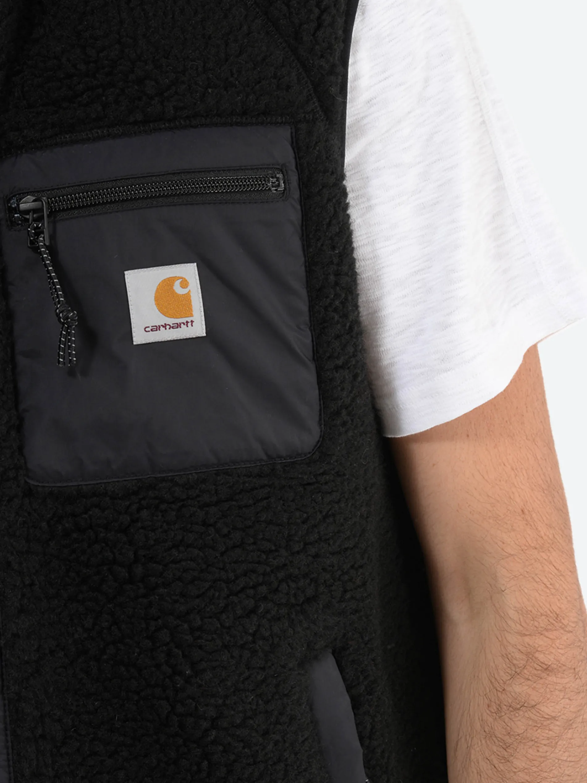 Carhartt WIP - Prentis Vest Liner in Black/Black