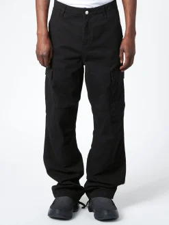 Carhartt WIP - Regular Cargo Pant in Black Rinse
