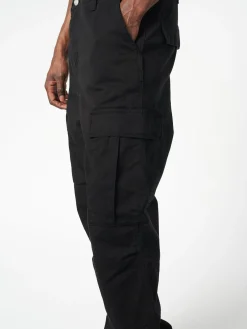 Carhartt WIP - Regular Cargo Pant in Black Rinse