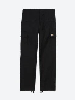 Carhartt WIP - Regular Cargo Pant in Black Rinse