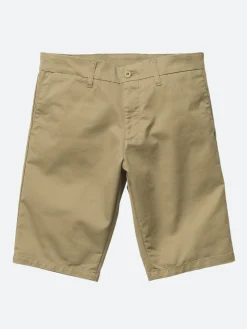 Carhartt WIP - Sid Short in Leather (Beige)
