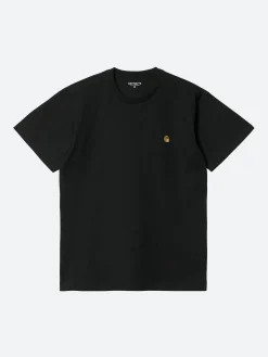 Carhartt WIP - S/S Chase T-Shirt in Black/Gold